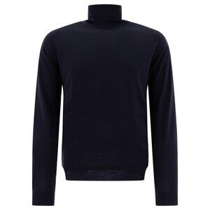 John Smedley Merino Wool Cherwell Turtleneck Sweater Tag Size L Men